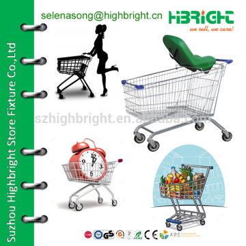 shopping trolley with baby seat,small shopping trolley,supermarket shopping trolley